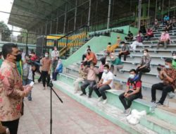 Wali Kota Medan Tinjau Pelaksanaan Vaksinasi Covid-19 Bagi Pelatih dan Atlet Kota Medan