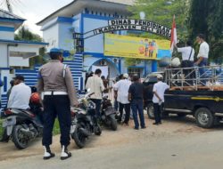 Berjalan Tertib, Polresta Deli Serdang Kawal Aksi Unjuk Rasa DPP AMPK